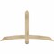 Ekena Millwork Bellingham Rough Sawn Timber Gable Bracket, Douglas Fir, 60"W x 35"H x 2"D x 4"F, 14/12 Pitch GBW060X35X0204BEL00RDF - alternate 1